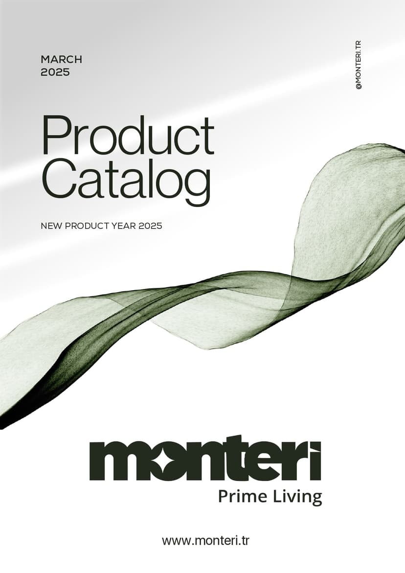 Monteri Katalog Kapağı
